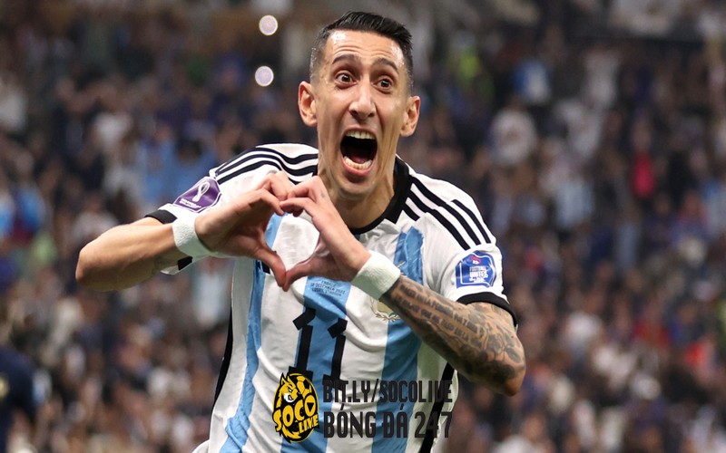 Angel Di Maria là tiền vệ Argentina duy nhất còn thi đấu