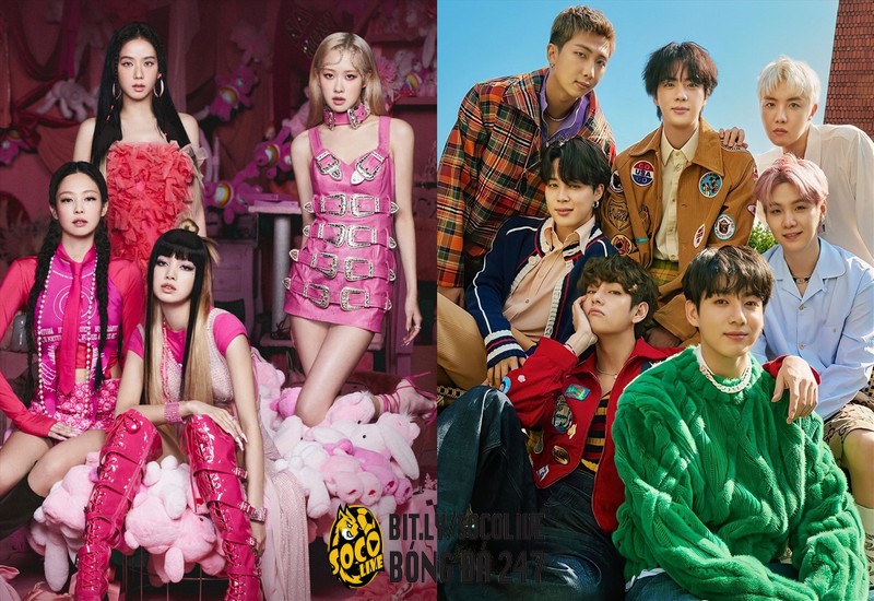 BTS và BLACKPINK có sự cạnh tranh vô cùng lớn