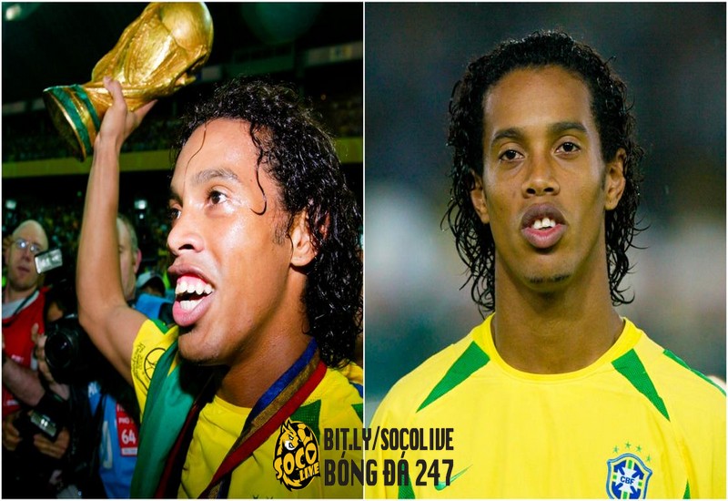 Danh hiệu lớn nhất của Ronaldinho chính là chiếc cúp vàng World Cup