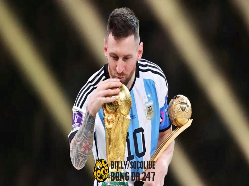 Quả bóng vàng World Cup là một trong các giải thưởng mà Lionel Messi giành được