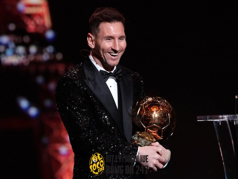 Messi 7 Quả bóng vàng chính thức được xác lập vào năm 2021