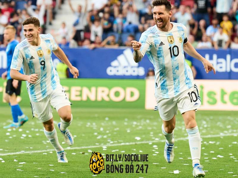 Messi ghi 5 bàn trong trận giao hữu giữa Argentina vs Estonia